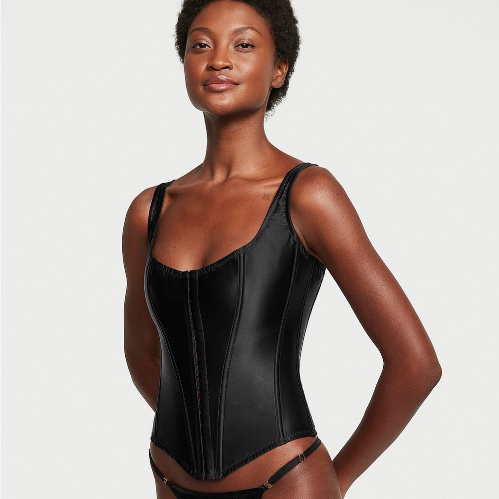 Victoria’s Secret Classic Silk Corset Set